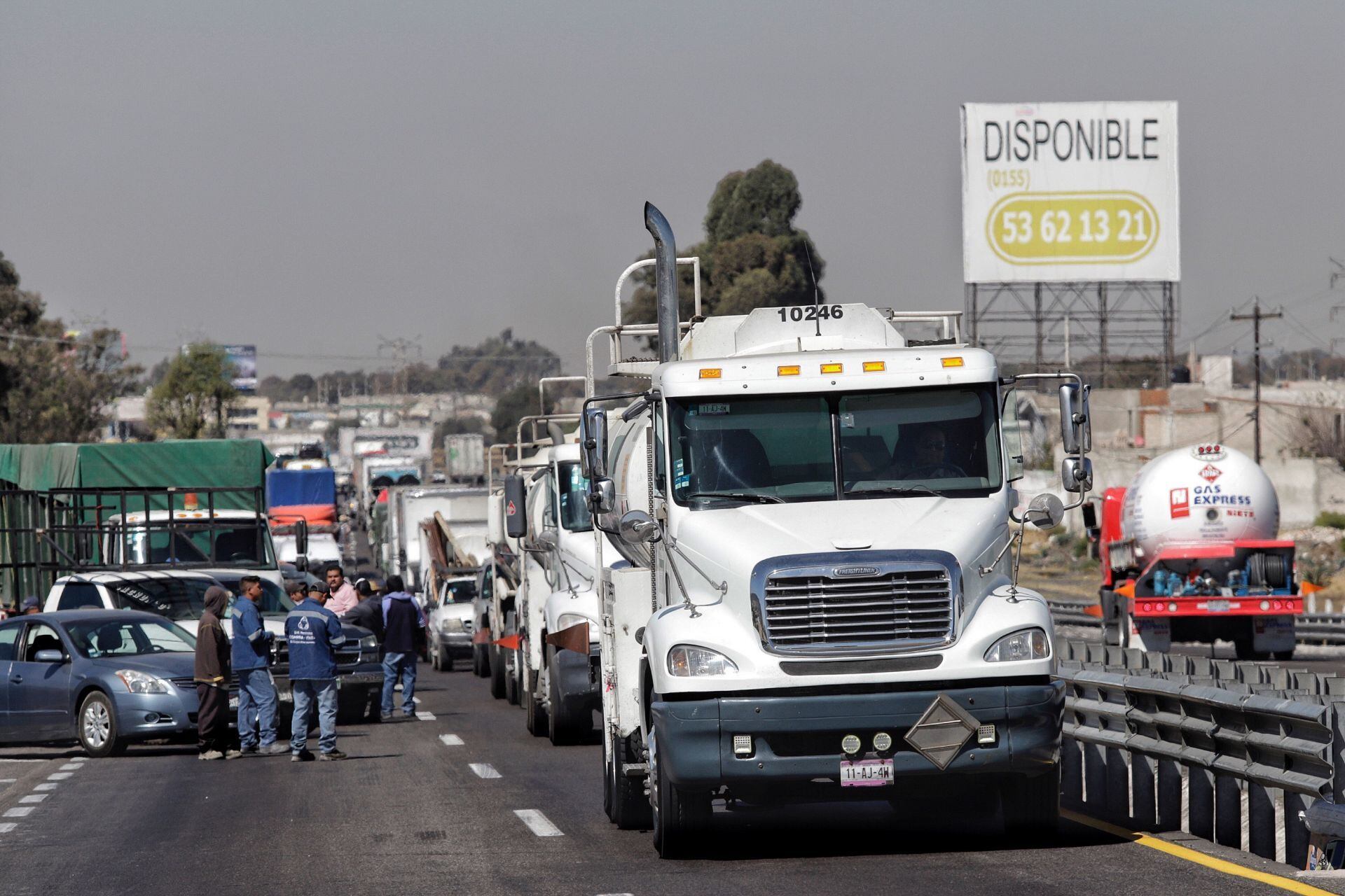 Bloqueo de transportistas