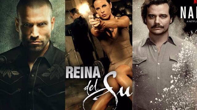 El señor de los cielos, Reina del Sur y Narcos, son algunas de las más populares