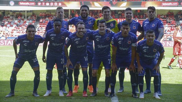 Veracruz  previo a jugar ante Toluca.