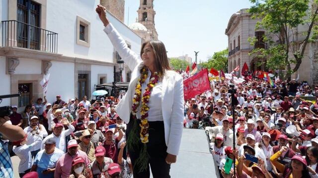Nora Ruvalcaba en campaña