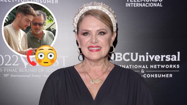 Erika Buenfil recibe llamada de Ernesto Zedillo Jr., el padre de su hijo, y vaya que le dio pena.