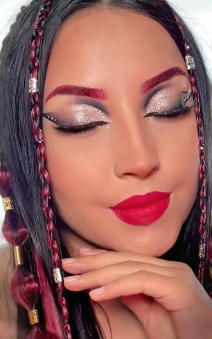 Maquillaje de Roberta Pardo para concierto de RBD