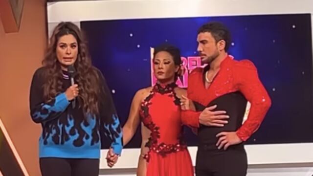 Toñita en Las Estrellas bailan en Hoy