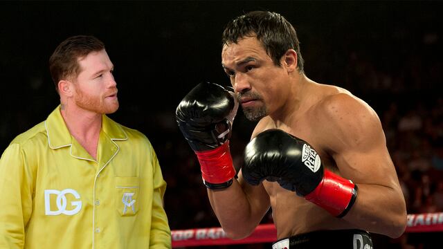Juan Manuel Márquez contra Canelo Álvarez.