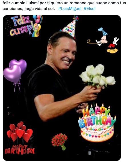 Memes del cumpleaños de Luis Miguel