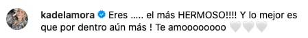 Esposa de Adal Ramones le responde a su post superficial.