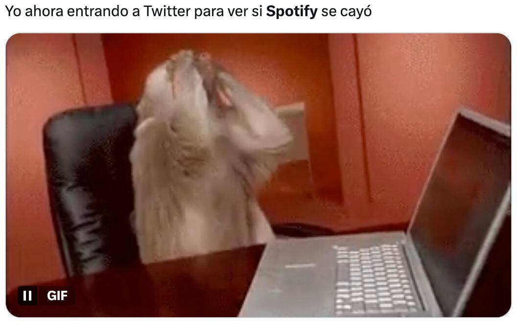 Spotify sufre una caída este 16 de abril