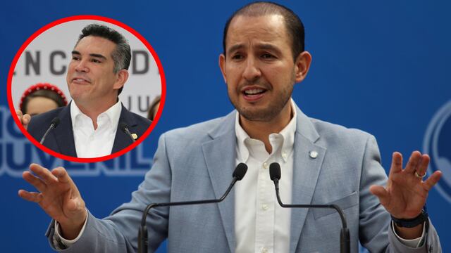 Marko Cortés y Alejandro Moreno