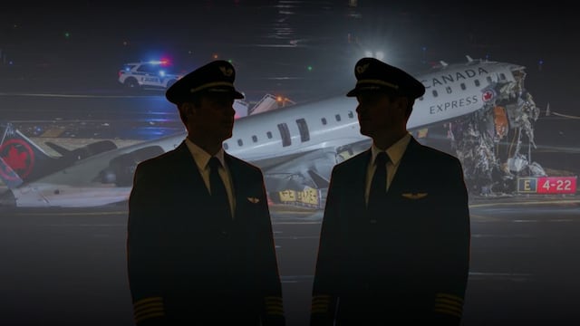 Revelan identidades de pilotos de Air Canada muertos en LaGuardia
