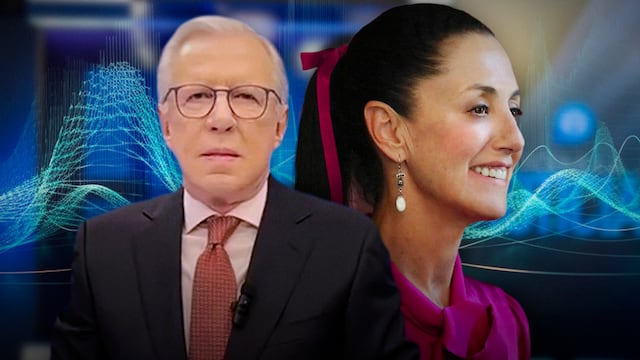 Claudia Sheinbaum y Joaquín López Dóriga