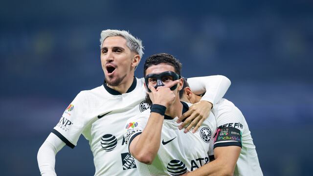 Club América festeja gol