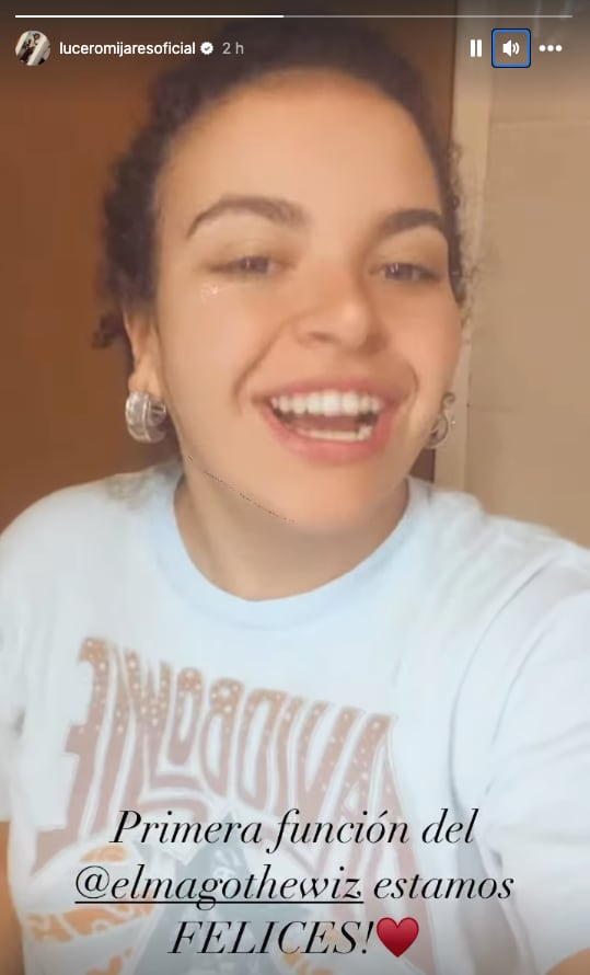 Lucero Mijares se encuentra feliz porque las entradas de El Mago están agotadas