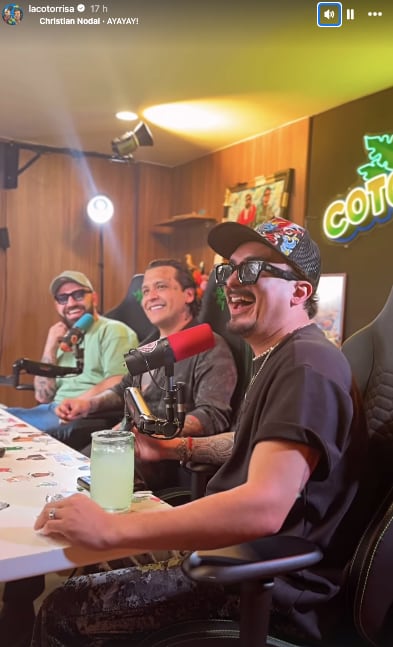 Christian Nodal en La Cotorrisa