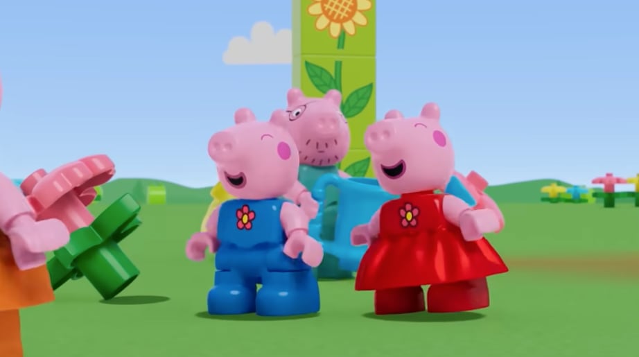 Peppa Pig por Día Internacional del LEGO