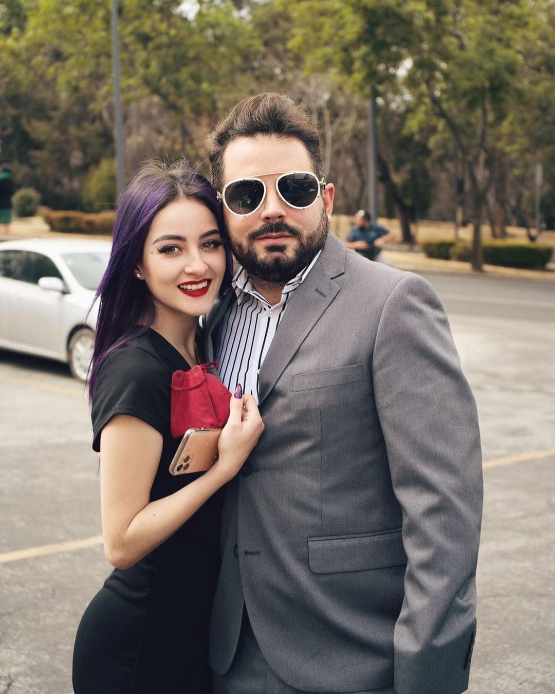 Paola Dalay y José Eduardo Derbez.