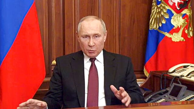 Vladimir Putin, presidente de Rusia