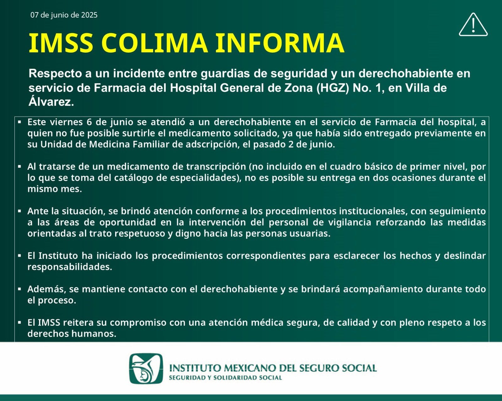 Golpiza a derechohabiente en IMSS de Colima