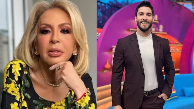 Ni Laura Bozzo pudo resistirse al tacto de Kike Mayagoitia en Venga la Alegría