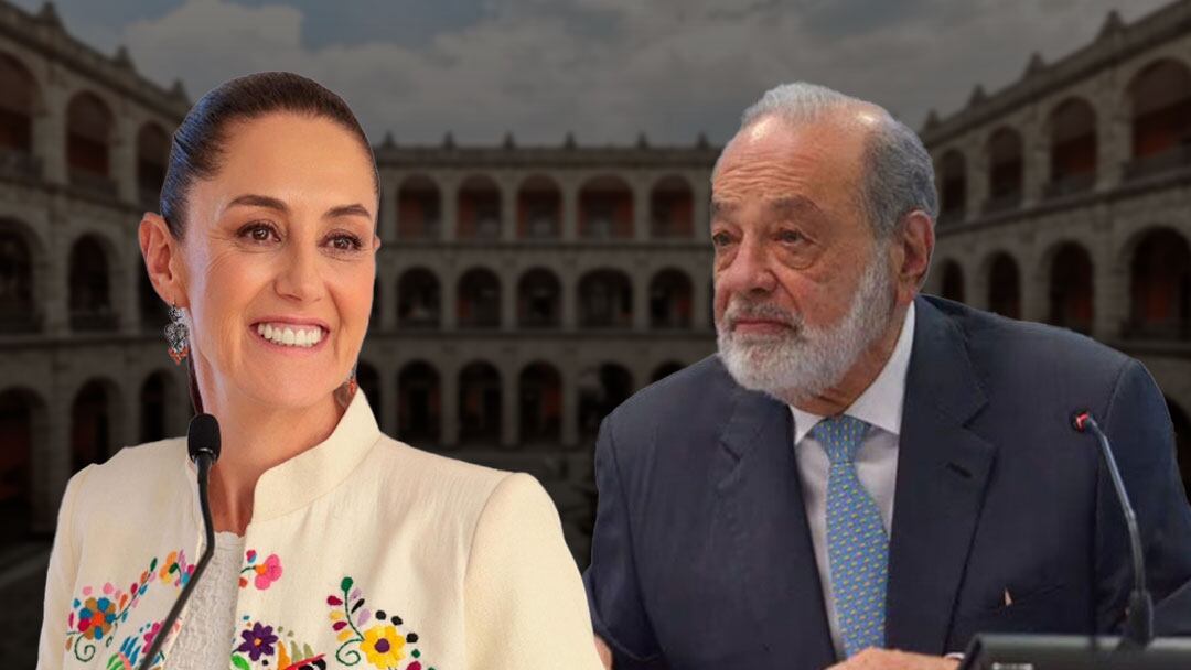 Carlos Slim coincide con Claudia Sheinbaum y el Plan México