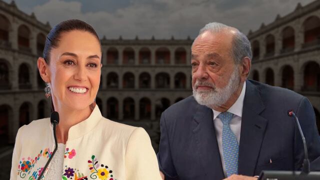 Carlos Slim coincide con Claudia Sheinbaum y el Plan México