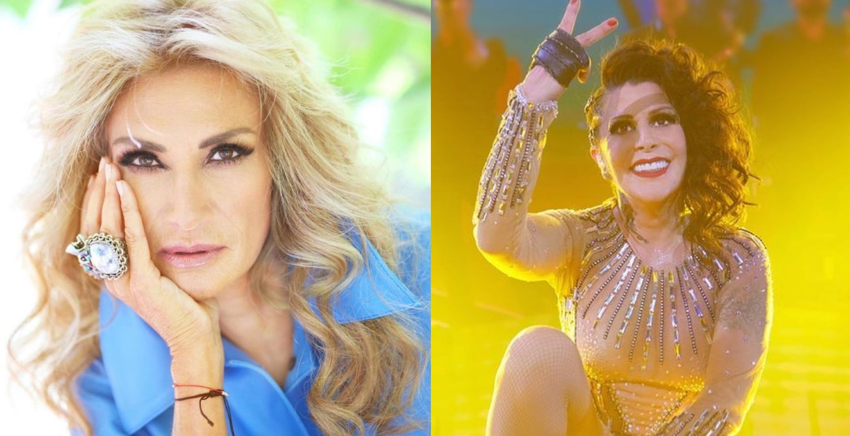 Adela Micha y Alejandra Guzmán