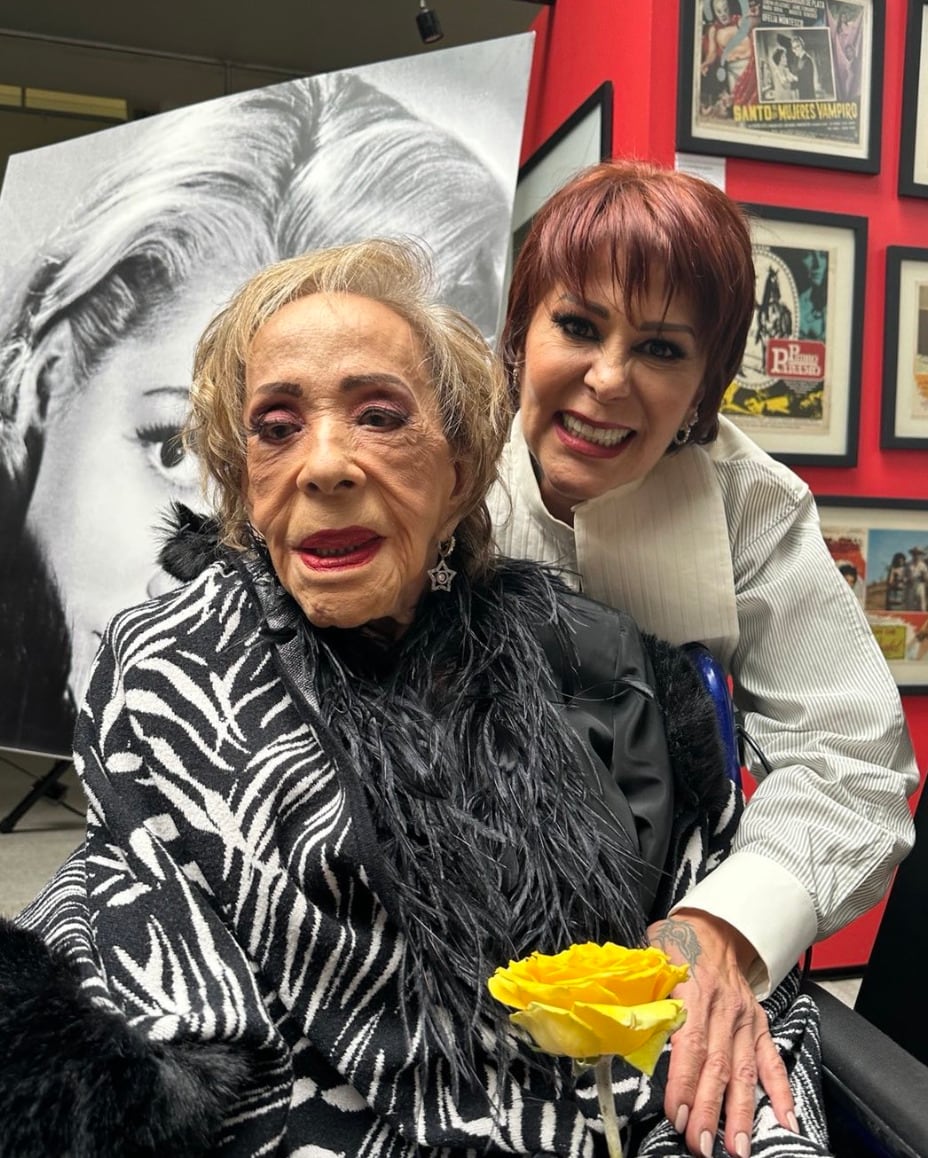 Nueva foto de Silvia Pinal y Alejandra Guzmán indigna a varios por cómo se ve la primera actriz