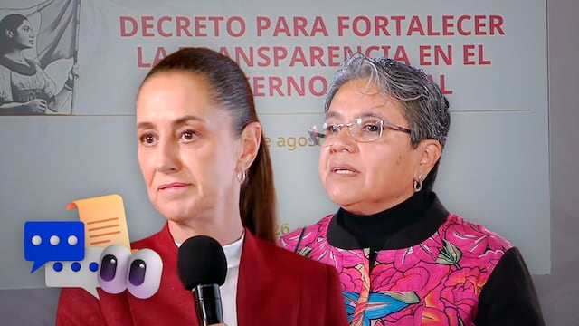 Las claves del decreto de transparencia presentado por Sheinbaum y Buenrostro