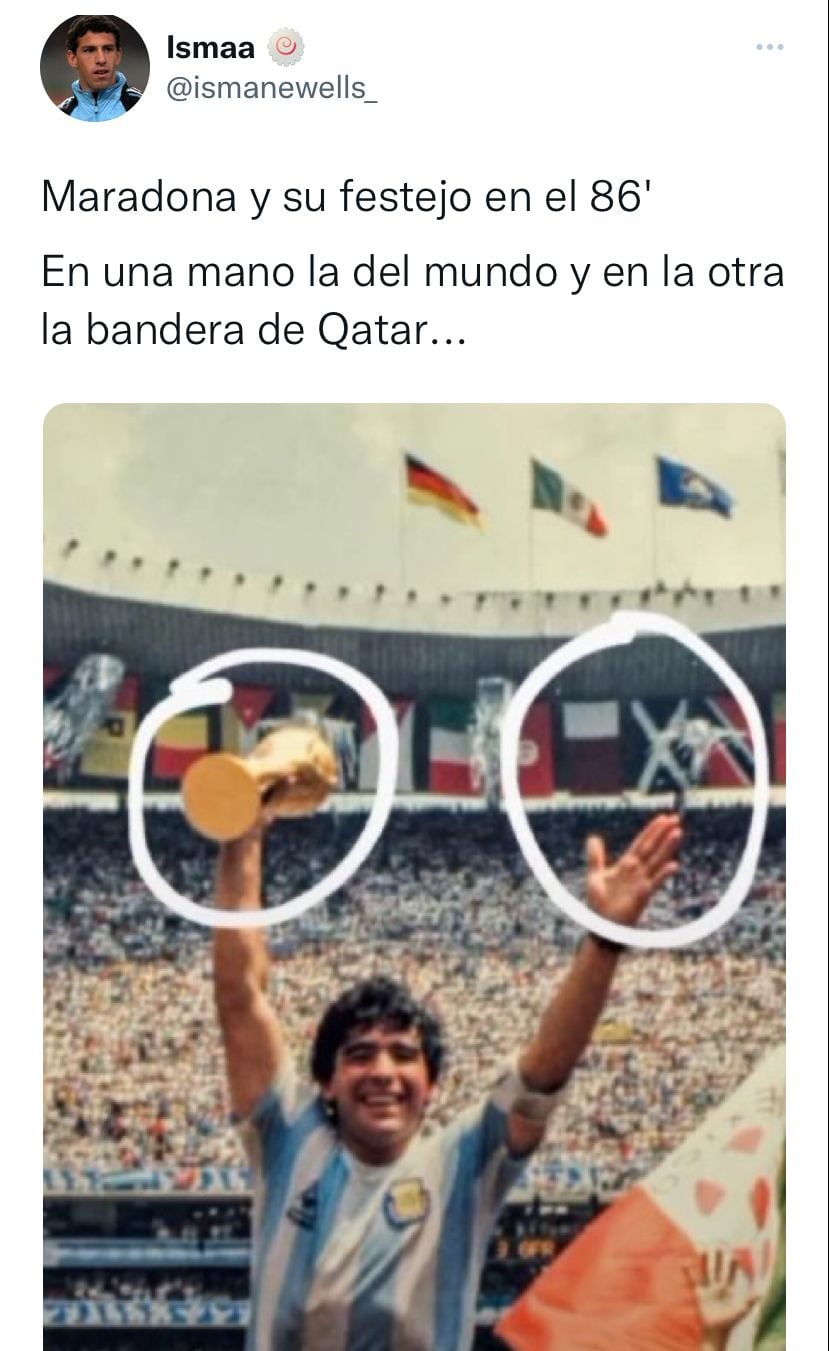 La "predicción" de Diego Maradona y el posible título de Qatar 2022.