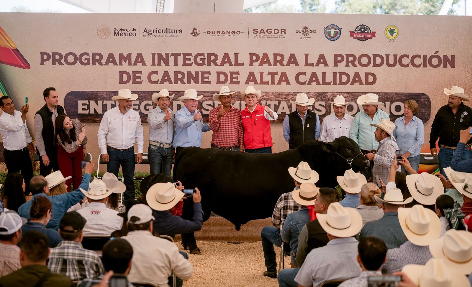 Durango impulsa la ganadería con calidad de exportación y bienestar para las familias del campo