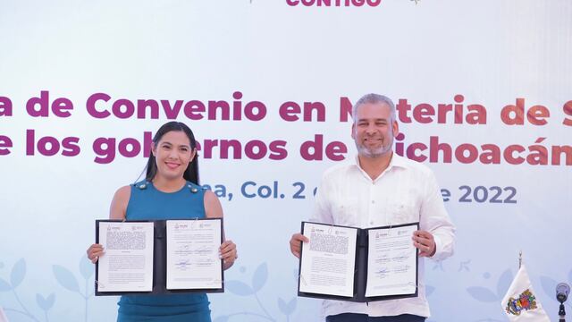 Colima y Michoacán firman convenio de colaboración