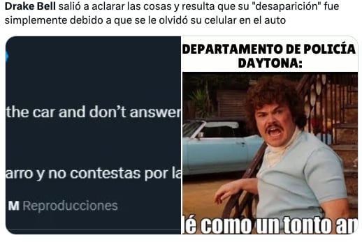 Memes de la desaparición Drake Bell, recrean momentos de Drake y Josh