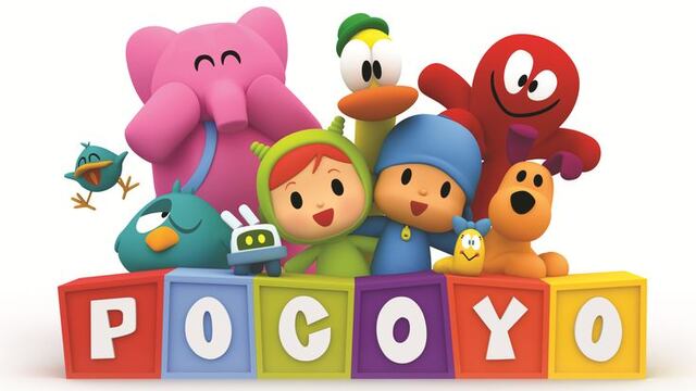 Dibujos de Pocoyó del Día del Padre para colorear