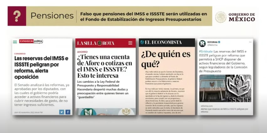 Quién es quién en las mentiras de la semana