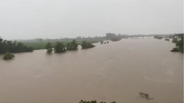 Esta zona de Veracruz está en riesgo por crecimiento del río Pánuco