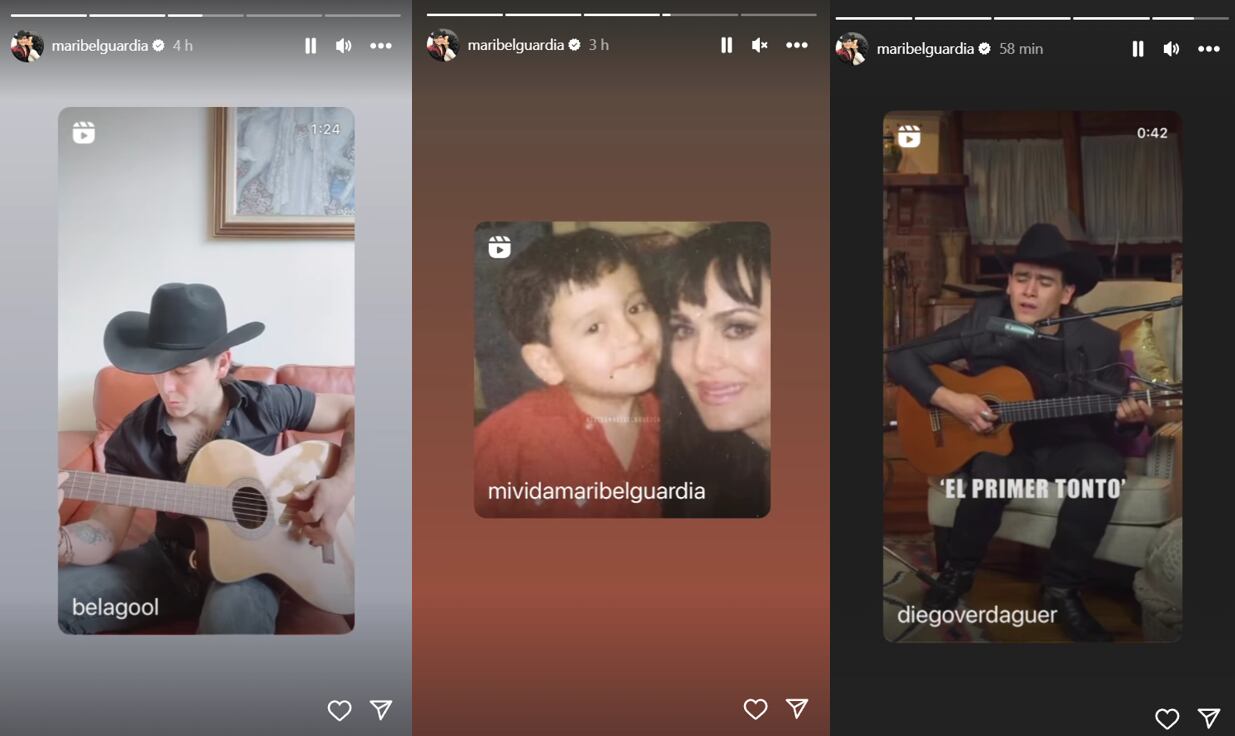 Maribel Guardia recuerda a su hijo Julián Figueroa
