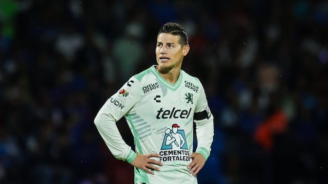 James Rodriguez en el Cruz Azul vs León.