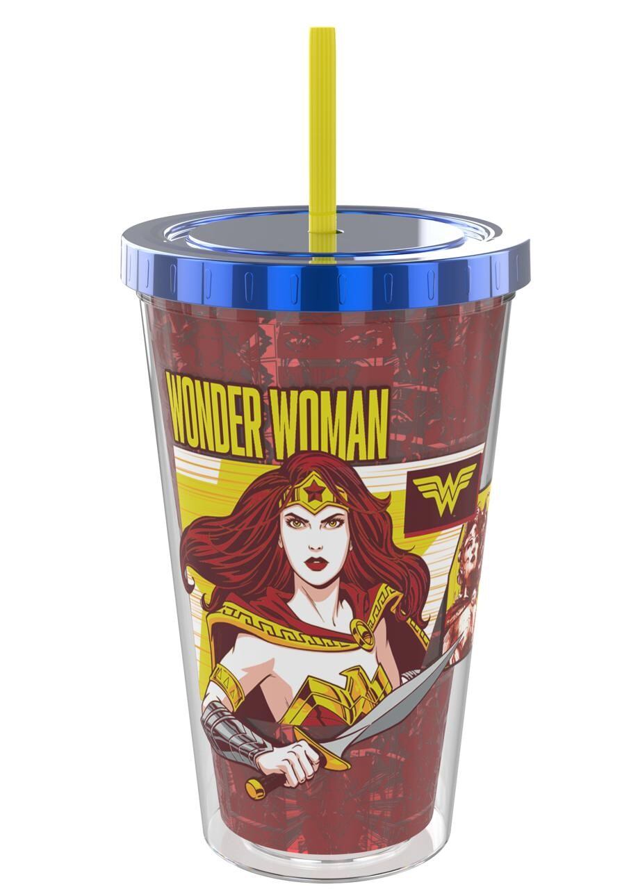 Vasos de La Liga de la Justicia en Toks