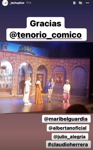 La Chupitos en El Tenorio Cómico