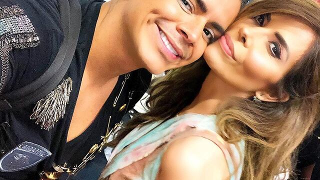 Alex Peimbert y Gloria Trevi