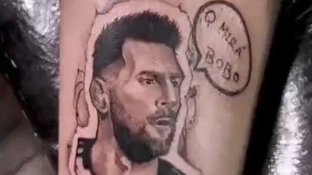 Tatuaje de Messi
