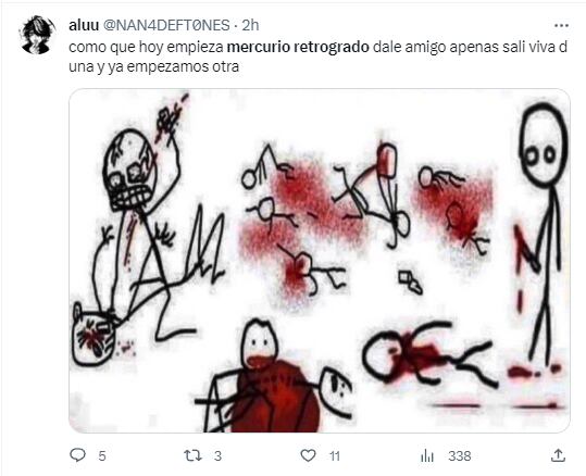 Memes por Mercurio Retrógrado