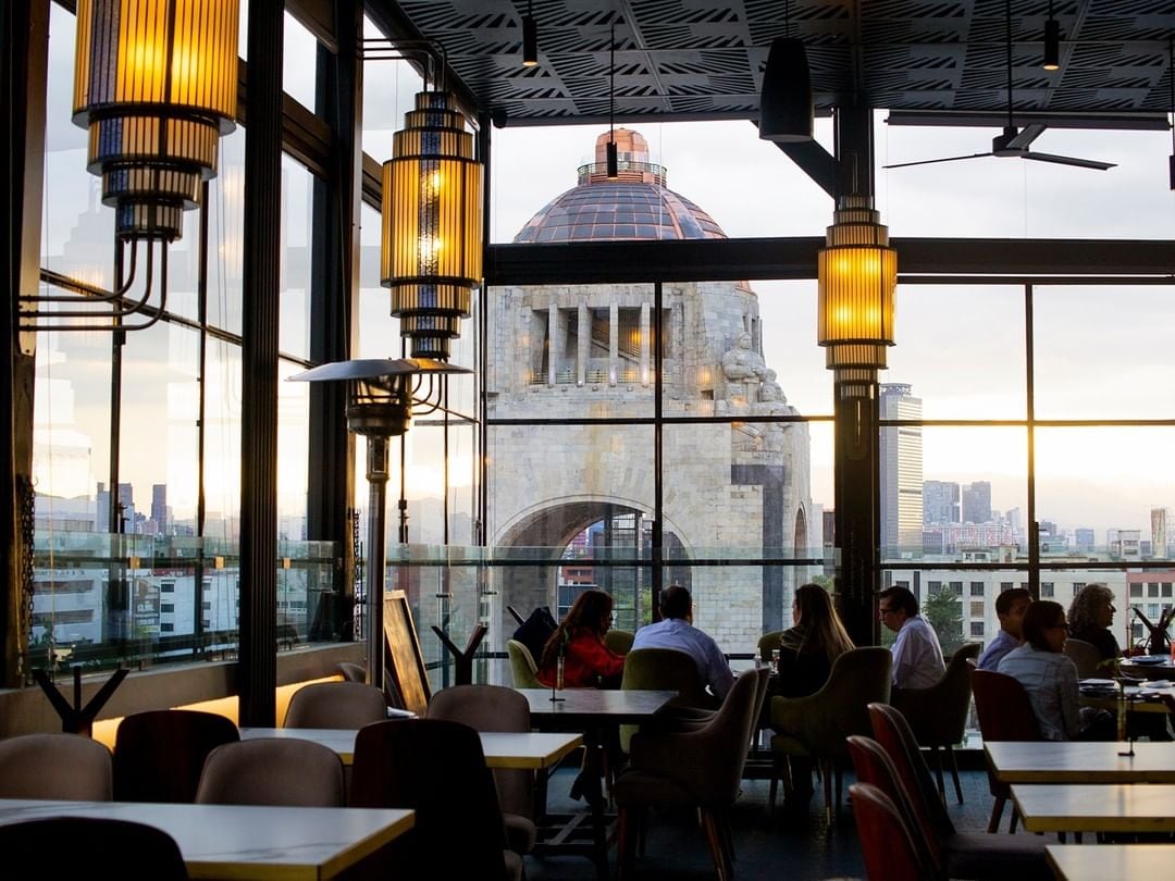 vista del restaurante ARANGO/@arango_cocinaderaices
