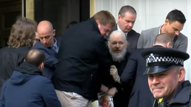 Julian Assange. Arresto.