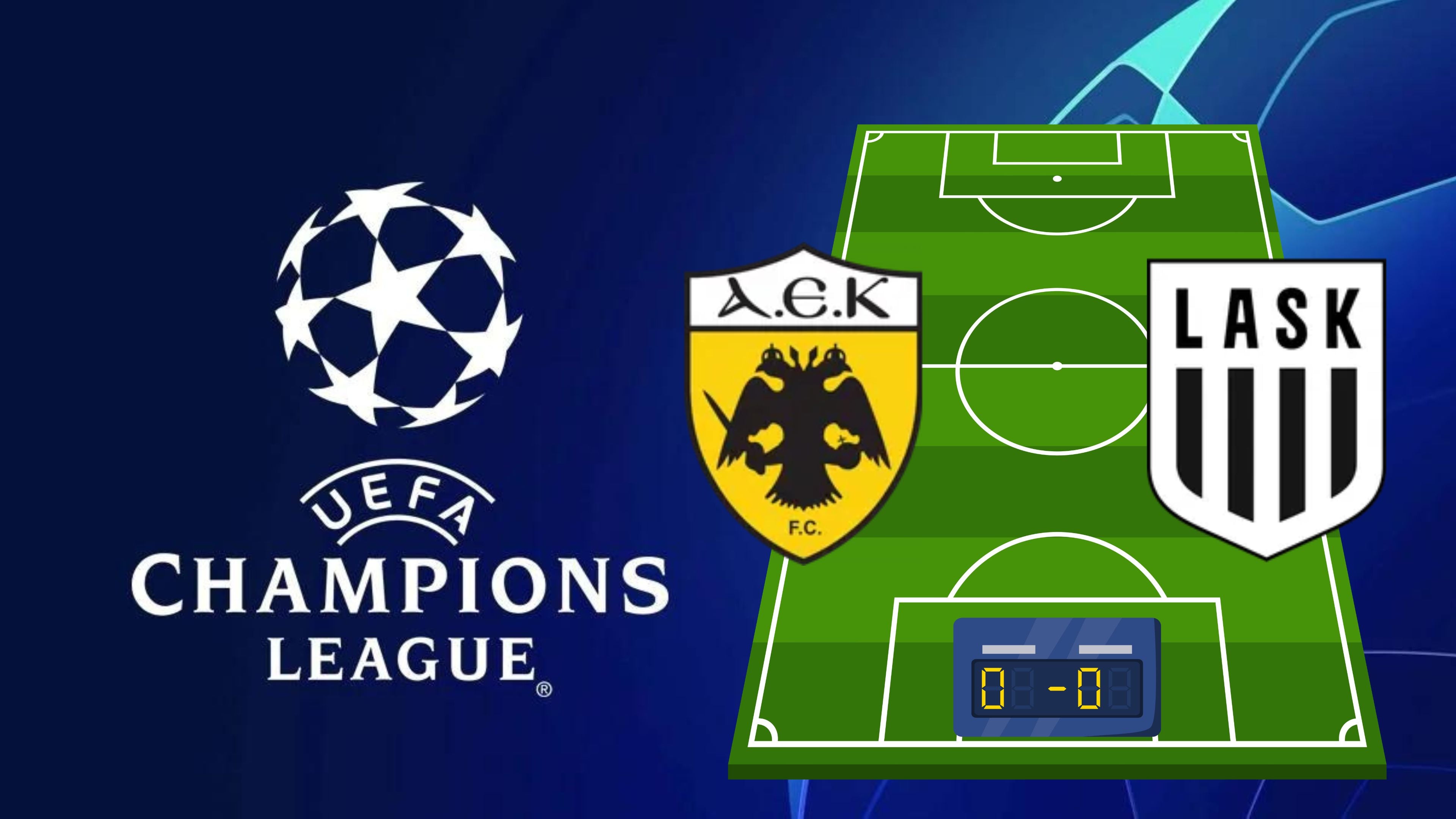 AEK vs LASK: Pronóstico y posibles alineaciones del partido de la Champions League