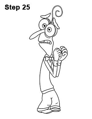 Dibujos de Temor de Intensamente 2 para colorear