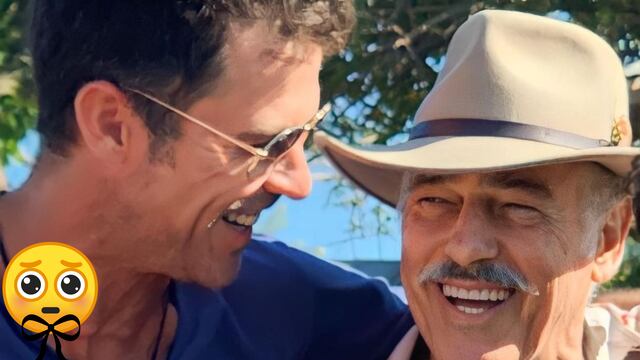 Leonardo García se despide de su papá Andrés García.