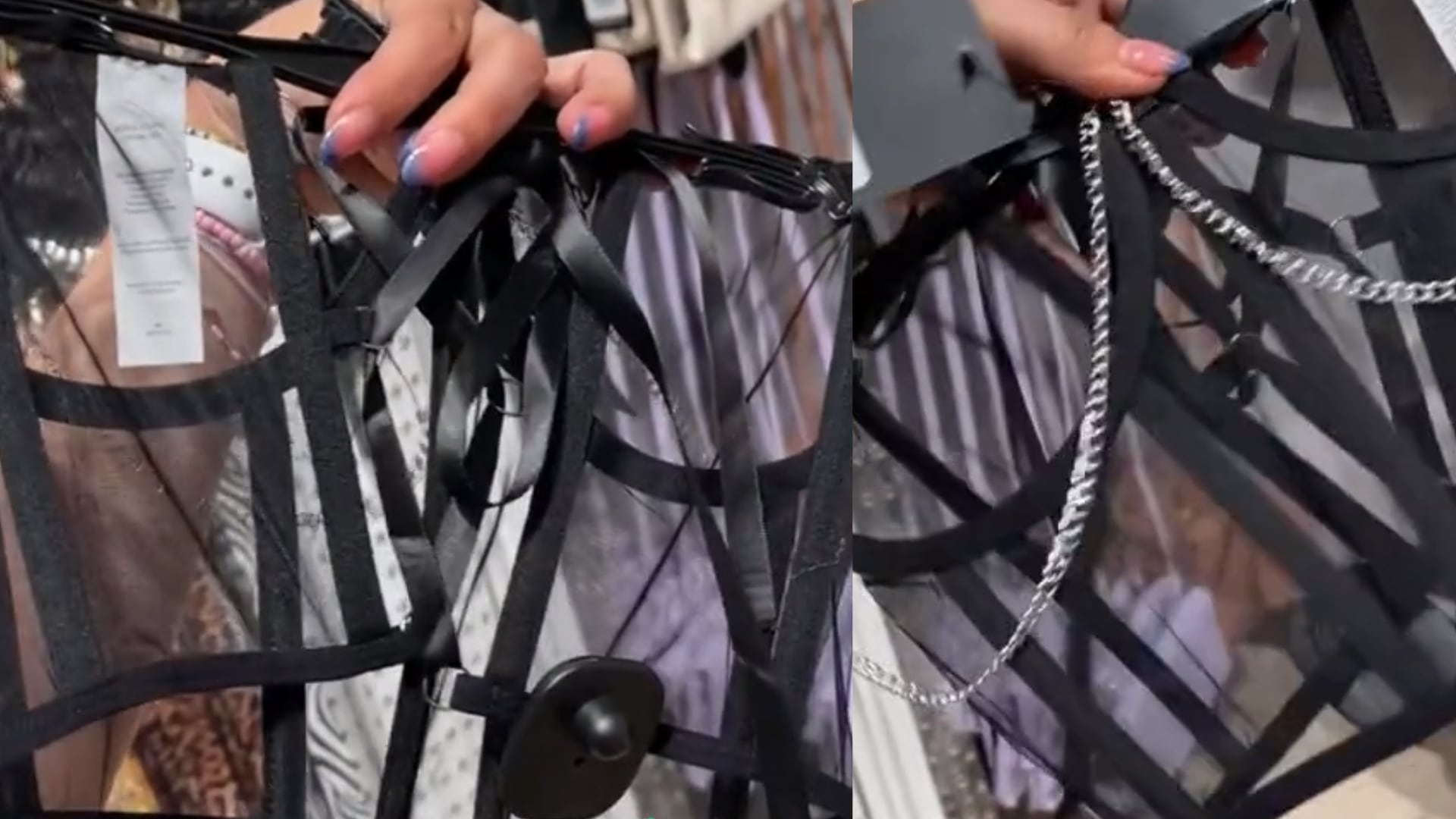 Corset viral de Cuidado con el Perro.