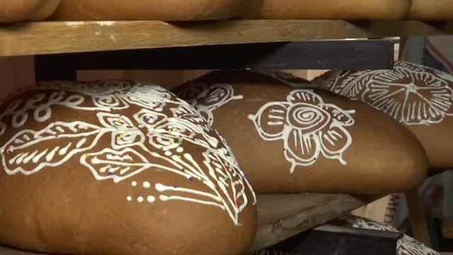 Pan de muerto de Mitla, Oaxaca.