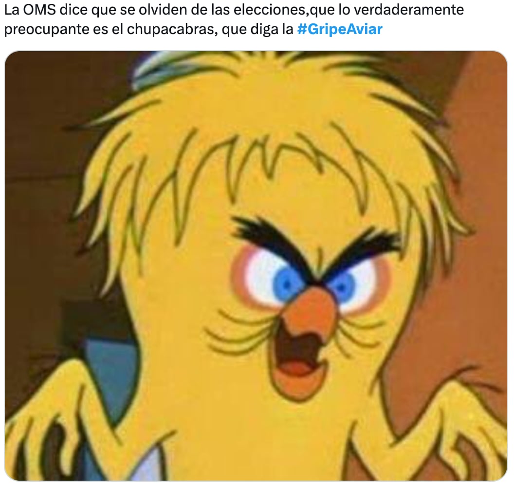 Los memes paranoicos de la gripe aviar en México