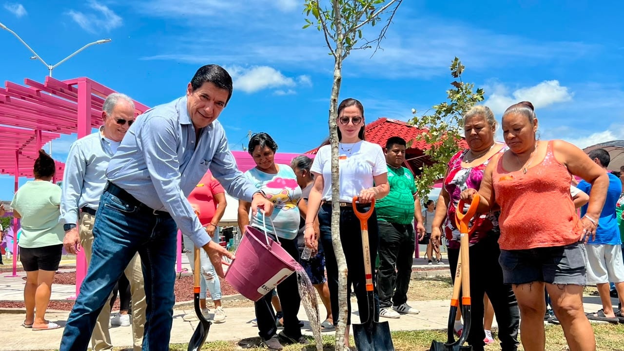 Escobedo conmemora Día Mundial del Medio Ambiente con plantación de árboles